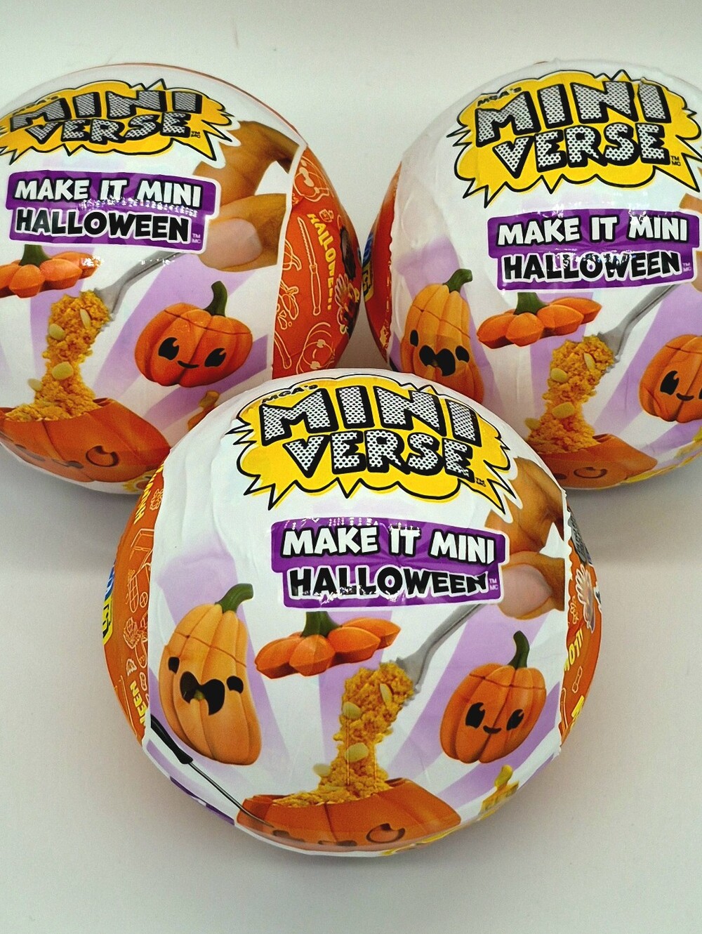 🎃 MGA Miniverse Beetlejuice Halloween Lot of 3 🎁 NEW Sealed 👻